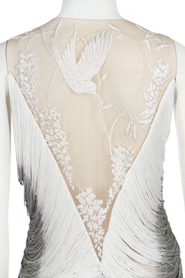 Lot 231 - Alexander McQueen fringed cocktail dress, 'Natural Dis-tinction, Un-natural Selection' collection, Spring-Summer 2009