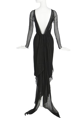 Lot 198 - Jerry Hall's Antony Price purple crushed-velvet cocktail dress, circa 1990
