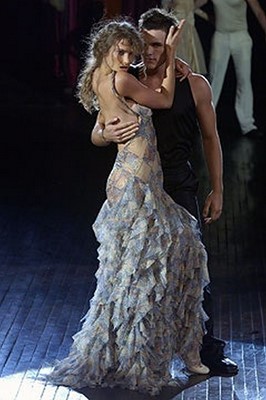 Lot 224 - An Alexander McQueen bias-cut chiffon dress, 'Deliverance', Spring-Summer 2004