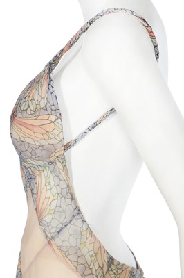 Lot 224 - An Alexander McQueen bias-cut chiffon dress, 'Deliverance', Spring-Summer 2004