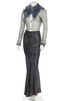 Lot 207 - A rare John Galliano body and skirt ensemble, 'Josephine Bonaparte Meets Lolita' collection, Spring-Summer 1992