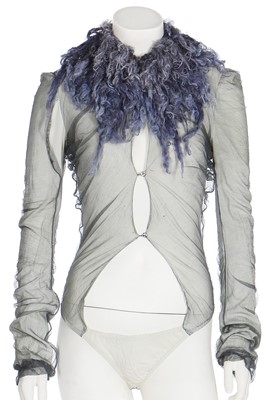 Lot 207 - A rare John Galliano body and skirt ensemble, 'Josephine Bonaparte Meets Lolita' collection, Spring-Summer 1992