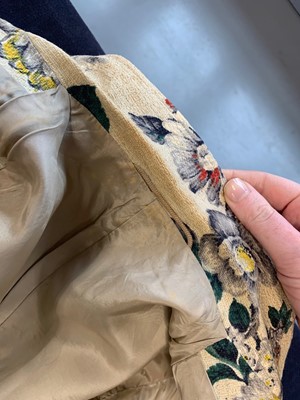 Lot 104 - A Brent & Collins for Take 6 men's floral jacket, 1960s