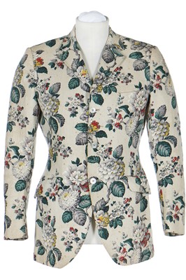 Lot 104 - A Brent & Collins for Take 6 men's floral jacket, 1960s