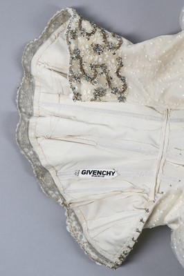 Lot 79 - Audrey Hepburn's Givenchy haute couture white point d'esprit ball gown worn in the opera scene of 'Love in the Afternoon', 1956