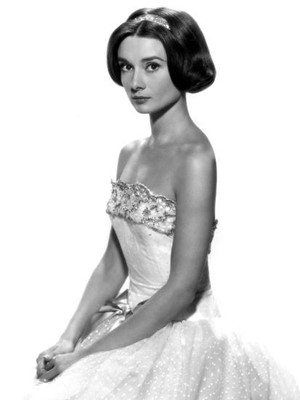Lot 79 - Audrey Hepburn's Givenchy haute couture white point d'esprit ball gown worn in the opera scene of 'Love in the Afternoon', 1956