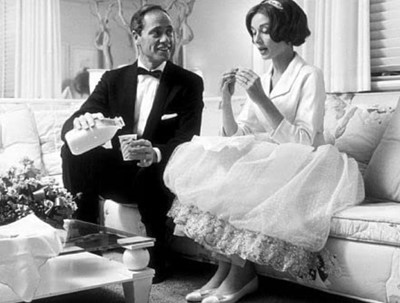 Lot 79 - Audrey Hepburn's Givenchy haute couture white point d'esprit ball gown worn in the opera scene of 'Love in the Afternoon', 1956
