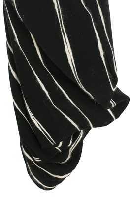 Lot 210 - A rare John Galliano striped wool sheath, 'Dolores' collection, Autumn-Winter 1995-96