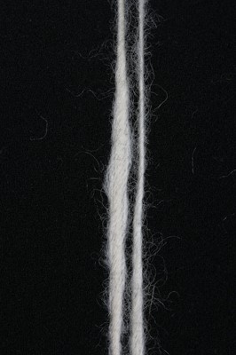 Lot 210 - A rare John Galliano striped wool sheath, 'Dolores' collection, Autumn-Winter 1995-96