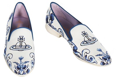 Lot 108 - Two pairs of Vivienne Westwood men's slippers, 2000s
