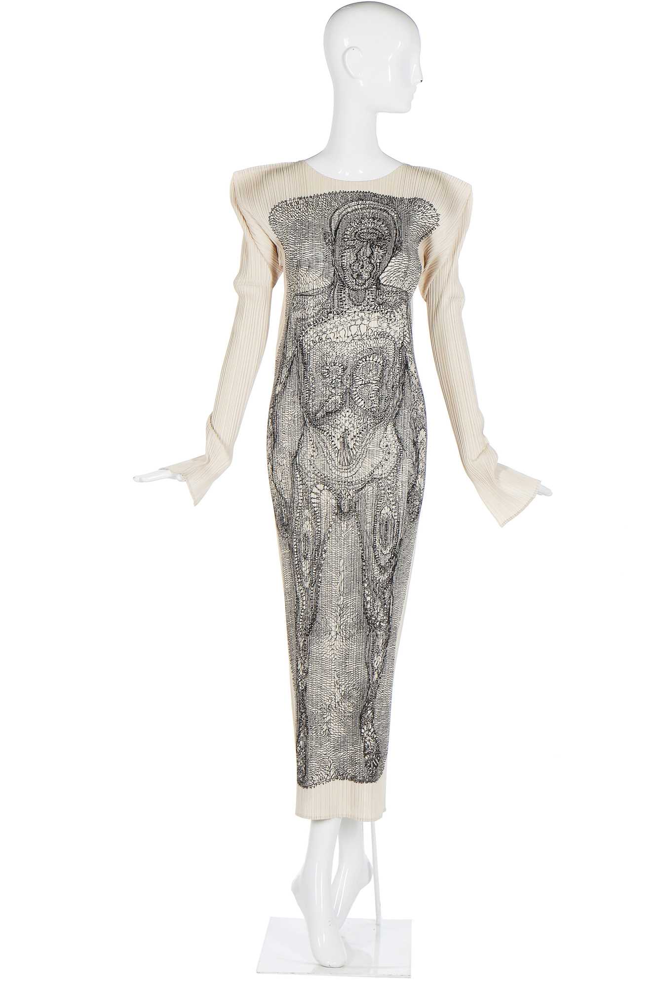 Lot 185 - Issey Miyake Pleats Please polyester dress,