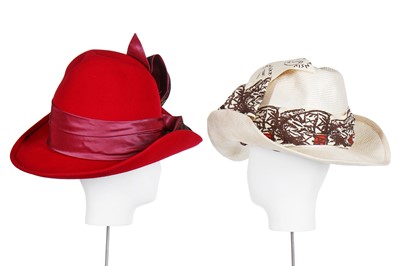 Lot 236 - Two Vivienne Westwood hats, circa 2008