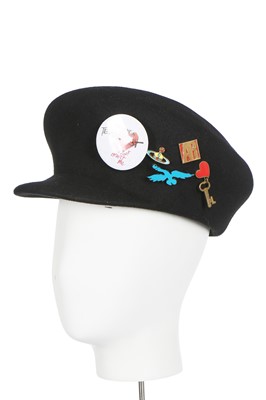 Lot 234 - A World's End Classics brown felted wool 'Punkature' hat, late 1990s