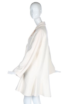Lot 153 - A Dior white cashmere jacket, 2010s