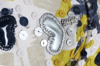 Lot 172 - An Oscar de la Renta ensemble of printed cotton-silk, Spring-Summer 2009