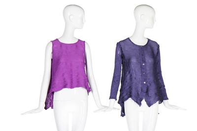 Lot 170 - A group of Issey Miyake pleated bodices in various styles, 2000s-modern