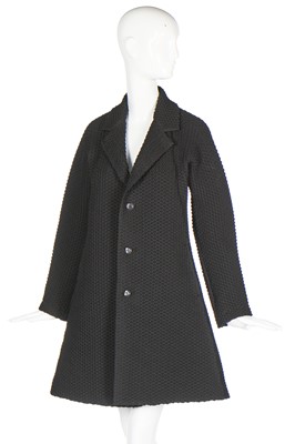 Lot 168 - An Issey Miyake puckered polyester coat, circa 2015