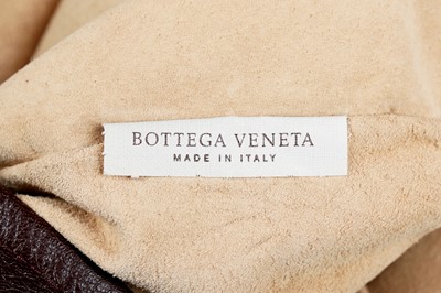 Lot 133 - A Bottega Veneta woven brown leather bag, modern