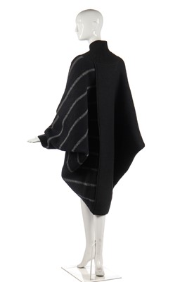 Lot 338 - A good Issey Miyake knitted wool cocoon-shaped coat, Autumn-Winter 1983-84