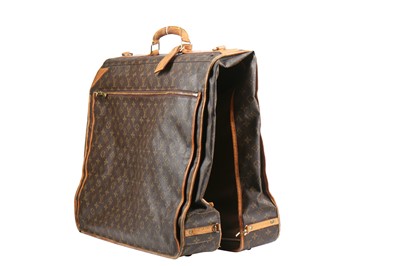 Lot 8 - A Louis Vuitton monogrammed canvas and leather suit carrier