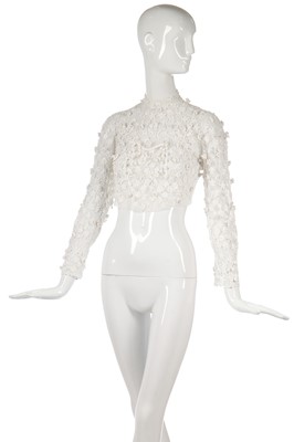 Lot 224 - Three Irish crochet blouses, circa 1910