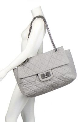 Lot 5 - A rare Chanel XXL 2.55 bag, Spring-Summer 2010