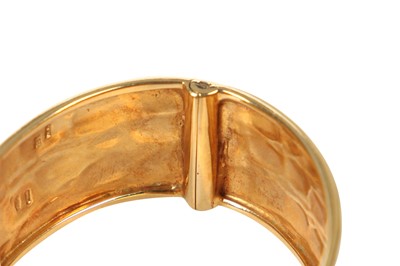 Lot 49 - A Gucci 18K gold cuff-bracelet, 1980s