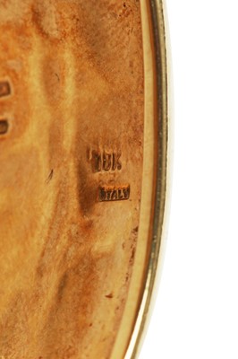 Lot 49 - A Gucci 18K gold cuff-bracelet, 1980s