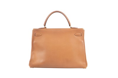Lot 67 - An Hermès cognac graine calf leather Kelly 35, 1993