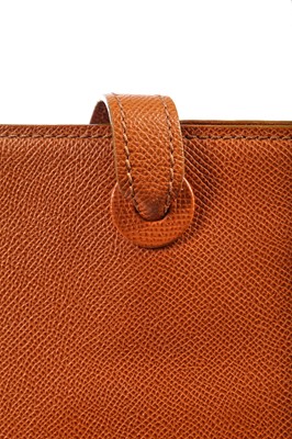 Lot 16 - A Chanel tan leather shoulder bag, 1997-1999