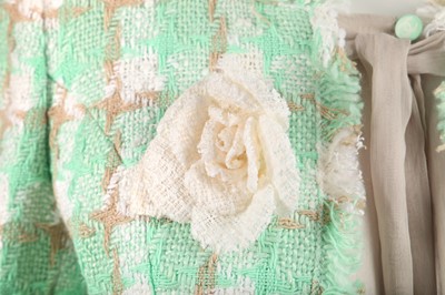 Lot 30 - A Chanel cotton-blend tweed jacket, 2000s