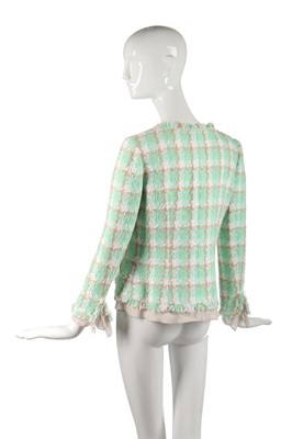 Lot 30 - A Chanel cotton-blend tweed jacket, 2000s
