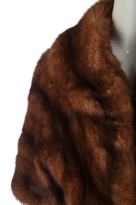 Lot 89 - A Sable fur bolero, probably 1980s-90s