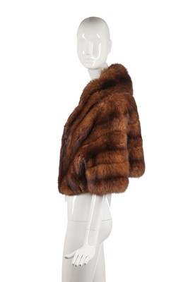 Lot 89 - A Sable fur bolero, probably 1980s-90s