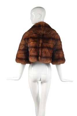 Lot 89 - A Sable fur bolero, probably 1980s-90s
