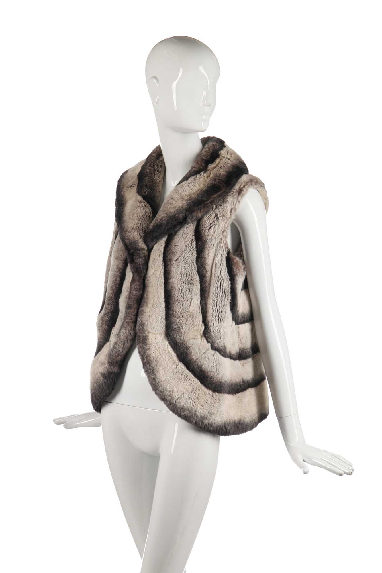 Lot 88 - An Anya Hindmarch chinchilla fur gilet, modern