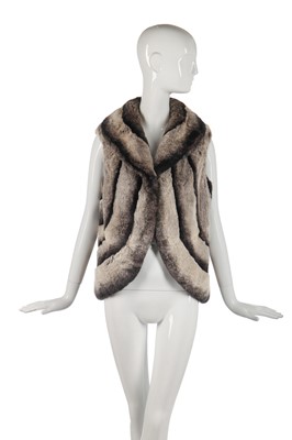 Lot 88 - An Anya Hindmarch chinchilla fur gilet, modern