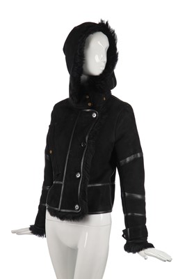 Lot 93 - A brown mink bomber jacket, modern