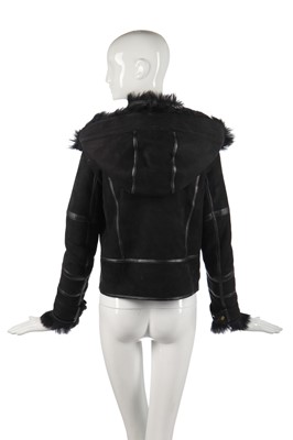 Lot 93 - A brown mink bomber jacket, modern