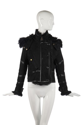 Lot 93 - A brown mink bomber jacket, modern