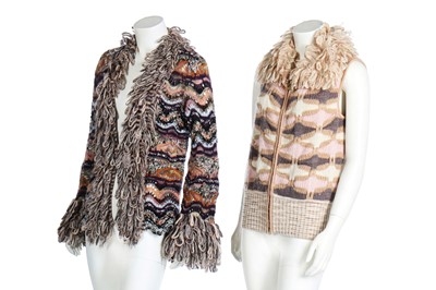 Lot 137 - Three Missoni knitted wool-blend cardigans, modern