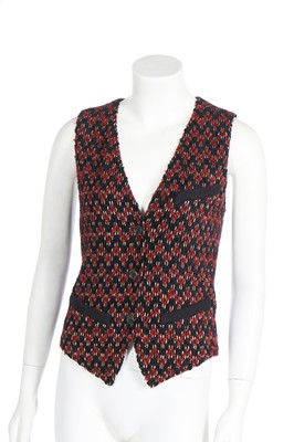 Lot 64 - A Chanel wool waistcoat, Autumn-Winter 2007