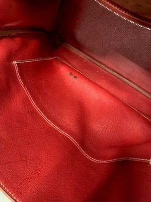 Lot 45 - An Hermès Rouge Braise Togo leather Birkin 35, 2002