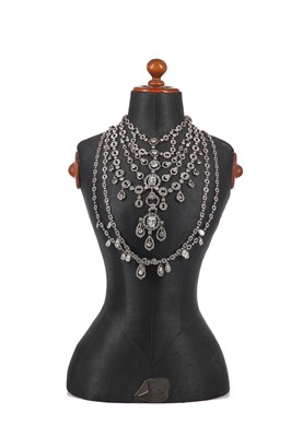 Lot 42 - A fine and important Christian Dior by John Galliano couture 'Maharajah' necklace, 'Mata Hari' collection, Autumn-Winter 1997-98