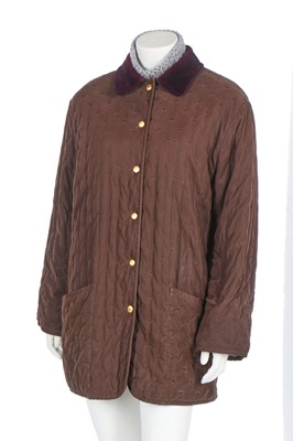 Lot 169 - An Hermès nylon-blend jacket, 1990s