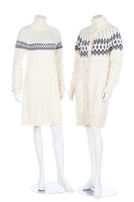 Lot 105 - A Loro Piana Fair Isle knitted cashmere cardigan, modern
