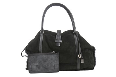 Lot 115 - A Loro Piana shearling bag, modern