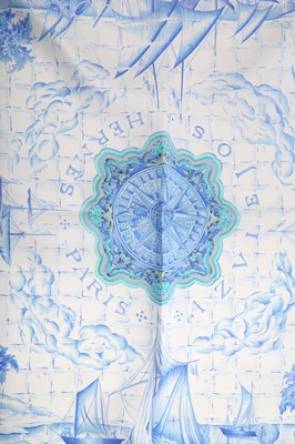 Lot 52 - Two Hermès printed silk scarves, 1980s-1990s