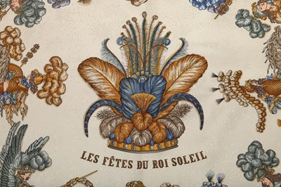 Lot 53 - Two Hermès printed silk scarves, 1990s