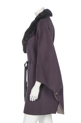 Lot 86 - A Loro Piana 'Maddox' vicuña and baby cashmere cape, modern